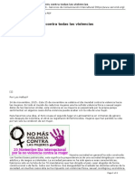 Servindi - Servicios de Comunicacion Intercultural - 25n Mujeres Libres Contra Todas Las Violencias - 2015-11-24