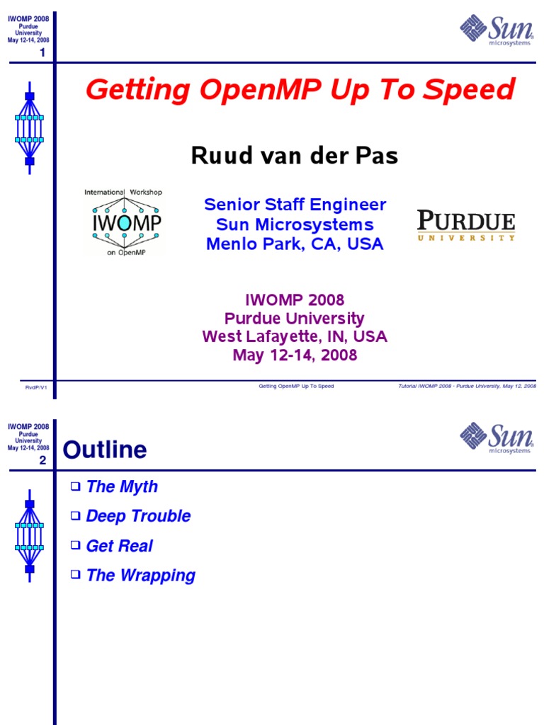 OpenMP and Performance RP | PDF | Parallel Computing | Operating System ...