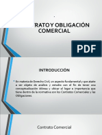 Contrato y Obligación Comercial