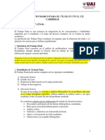 Material de Clase RCS 5379 de 2019 REGLAMENTO TRABAJO FINAL DE CARRERAS DE GRADO