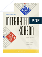 Integrated Korean: Beginning 2 Book - Young-Mee Yu Cho