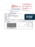 Importadora, Comercializadora Y Distribuidora Castro Y Ortiz Limitada R.U.T.:77.369.005-7 Factura Electronica Nº99