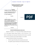 Navy Seal Fort Worth Doc 415 21-Cv-01236-O Document 15 Motion For Preliminary Injunctionfiled 11-24-21
