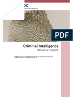 UNODC Criminal Intelligence Manual For Analysts