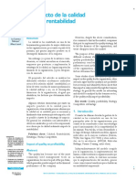 Cómo influye la calidad en la rentabilidad empresarial