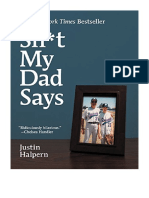 SH T My Dad Says - Justin Halpern