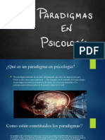 Paradigmas de La Psicologia. Exposicion Unidad 5. Psicologia Contemporanea