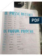Apuntes Sobre El Passe Recent y Le Passe Compose
