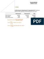 Calculo de Tasas Predeterminadas