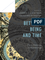 Andrew T. J. Kaethler (Editor), Sotiris Mitralexis (Editor) - Between Being and Time - From Ontology To Eschatology-Rowman & Littlefield (2019)