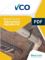 Manual tecnico Tubosistemas Presiòn PVC
