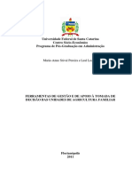 Universidade Federal de Santa Catarina Centro Sócio-Econômico Programa de Pós-Graduação em Administração