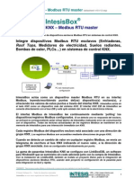 IntesisBox KNX Modbus RTU Master Datasheet Esp