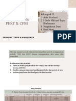 Penjadwalan Kelompok II Menggunakan Metode PERT & CPM