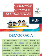 DEMOCRACIA y Gobiernos Estudiantiles Proceso
