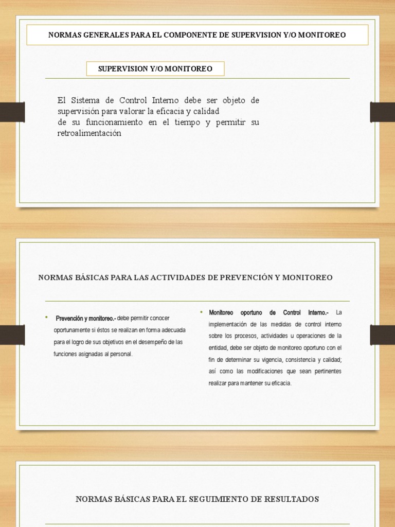 Principios de control interno pdf business