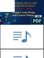 Lesson 1 Logo Design and Cartoon Making 1