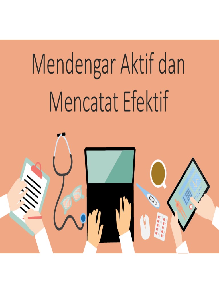 Mendengar Aktif Dan Mencatat Efektif PDF