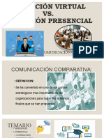 Educación virtual vs presencial: comunicación comparativa