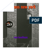 (1885254008) (9781885254009) Delirious New York: A Retroactive Manifesto For Manhattan-Paperback