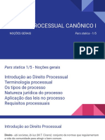 Direito Processual Canônico I - Noções Gerais