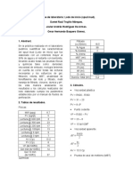 Informe #1. Lodo de Inicio.