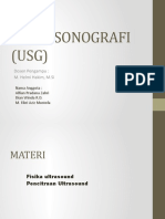 Ultrasonografi (USG) : Dosen Pengampu: M. Helmi Hakim, M.Si