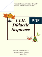 CLIL Didactic Sequence