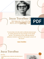 Joyce Travelbee (1926-1973) : Human-To-Human Relationship Model