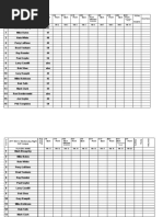 MWNG League 2011 Standings