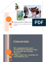 geradores e receptores