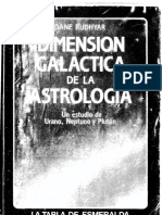 Dimension Galactica de La Astrologia Rudhyar