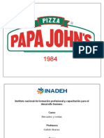 Papa John's: historia y operaciones de la cadena de pizzerías