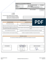 Reporte de Actividades Periodicas Noviembre