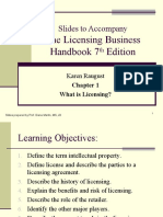 Slides To Accompany: The Licensing Business Handbook 7 Edition