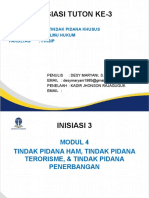 Modul 4 Tindak Pidana HAM Berat, Terorisme, Dan Penerbangan