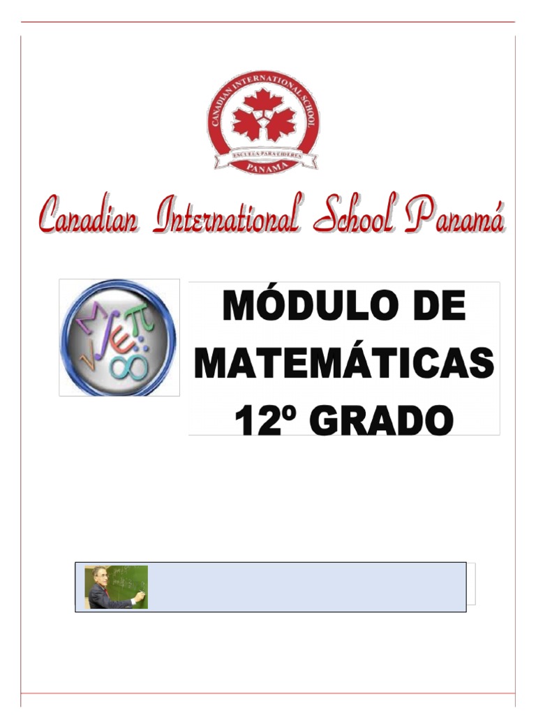 Módulo de Matemáticas 12: Cálculo y Límites | PDF | Asíntota | Derivado