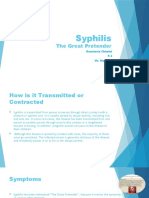 Syphilis: The Great Pretender