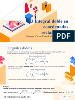 5.3 Integral Doble en Coordenadas Rectangulares