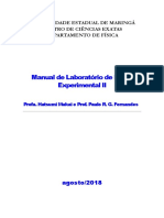 Manual de Laboratório de Física Experimental II 2018