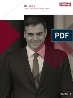 Informe KREAB - Nuevo Ejecutivo de Pedro Sánchez