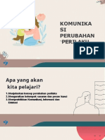 KOMUNIKASI PERUBAHAN PERILAKU - Pak Nulmusri