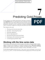 Predicting Gold Prices with Time Series Analysis