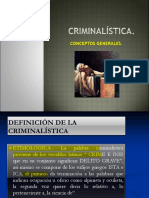 Presentacion CRIMINALÍSTICA