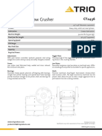 Single Toggle Jaw Crusher CT2436