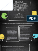 Membaca Fokus Pembelajaran Bahasa