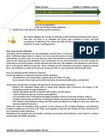 Intended Learning Outcomes: Module 15-Well - Being and Life Satisfaction