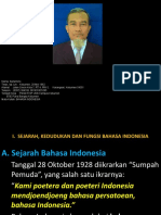 Ihwal Bahasa Inonesia