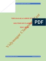 Test Id 555 Solutions Vidyasagar Academy Pune