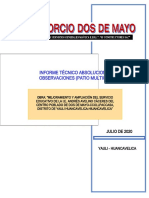 Informe técnico patio multiuso